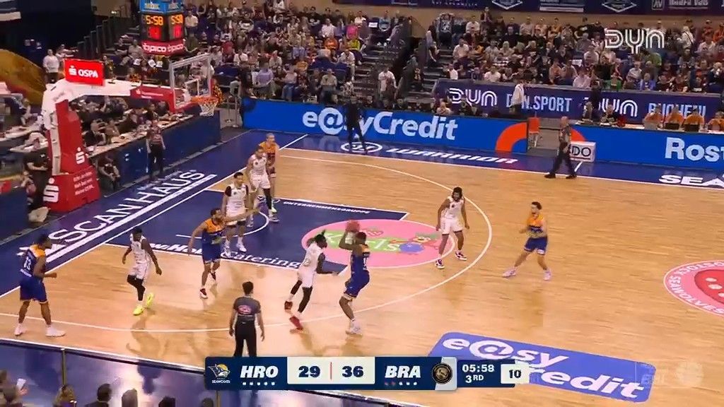 Spiel Highlights zu ROSTOCK SEAWOLVES – Basketball Löwen Braunschweig