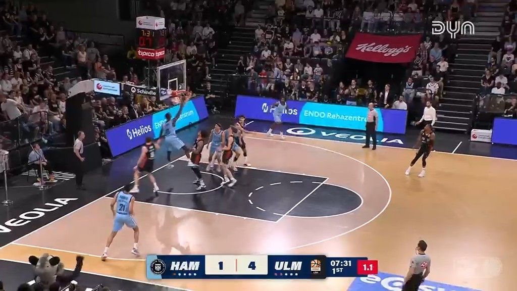 Spiel Highlights zu Veolia Towers Hamburg – ratiopharm ulm