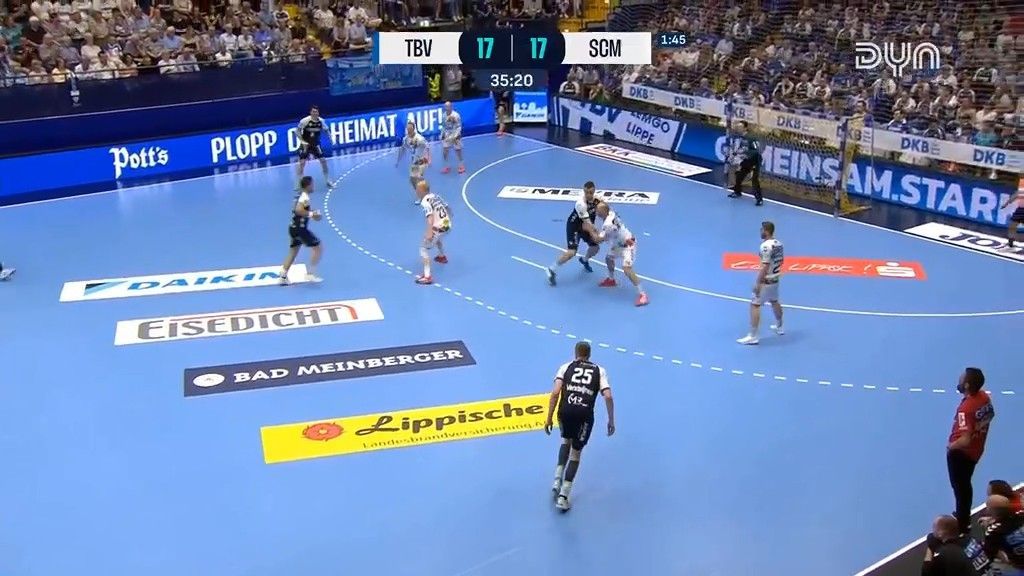 Spiel Highlights zu TBV Lemgo Lippe - SC Magdeburg