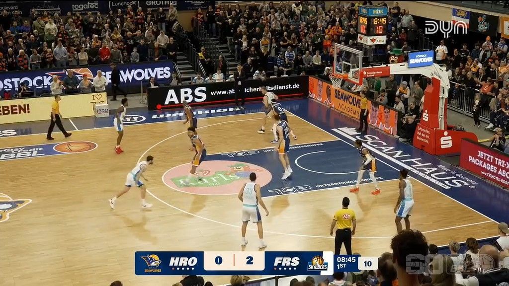 Spiel Highlights zu ROSTOCK SEAWOLVES – SKYLINERS Frankfurt
