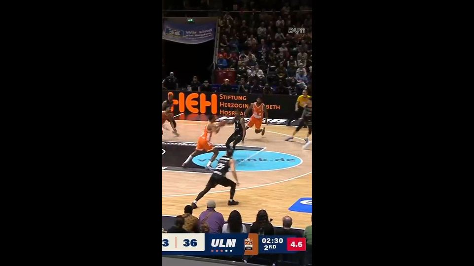 Spiel Highlights zu Basketball Löwen Braunschweig – ratiopharm ulm
