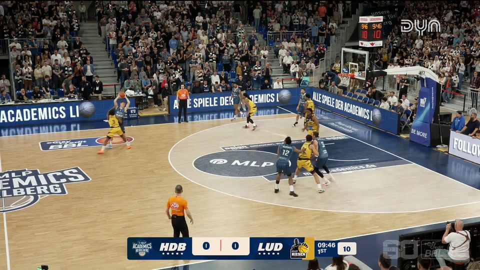 Spiel Highlights zu MLP Academics Heidelberg – MHP RIESEN Ludwigsburg