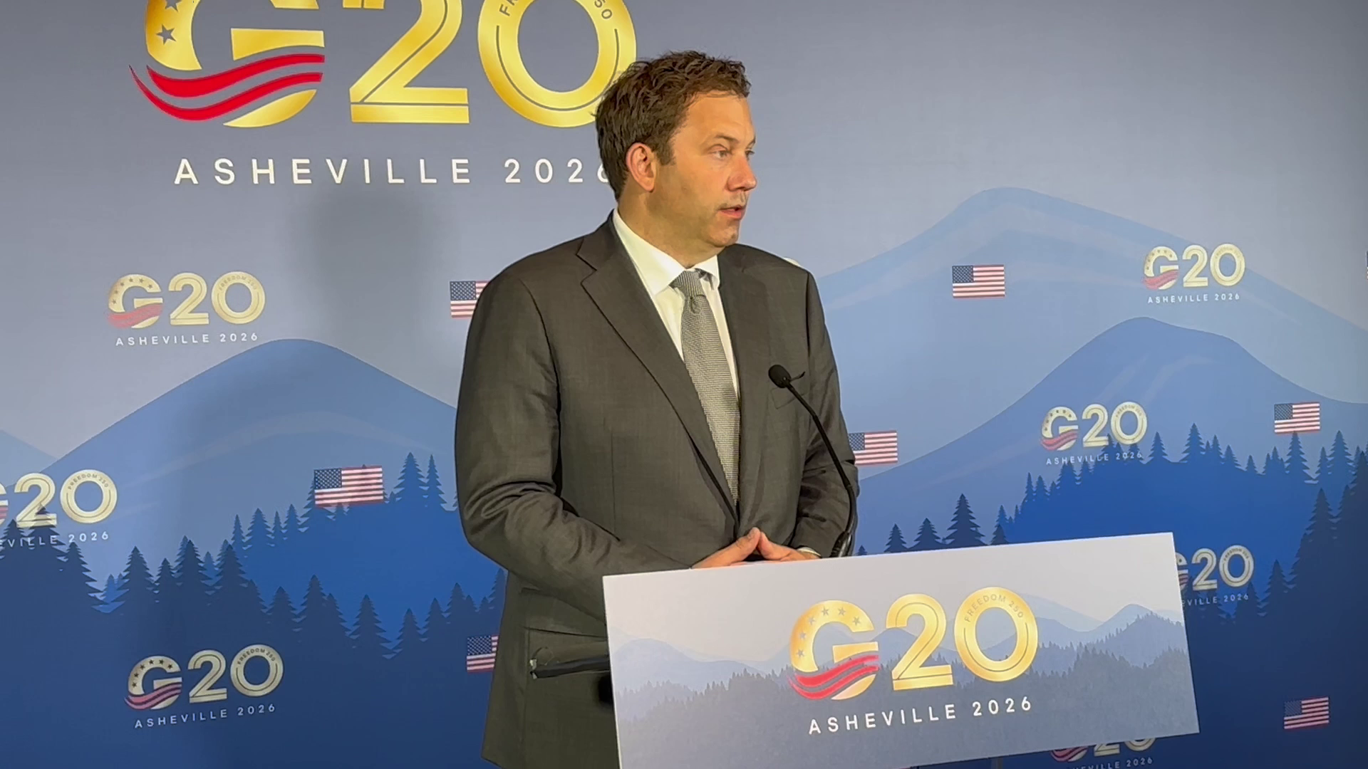 Video: Lars Klingbeil beim G20-Treffen in den USA