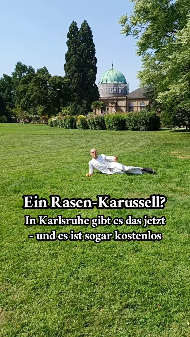 Video: Rasen-Karussell für alle