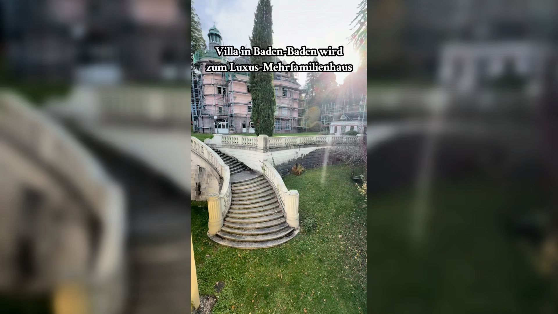 Video: Historische Villa in Baden-Baden wird zum Luxus-Mehrfamilienhaus