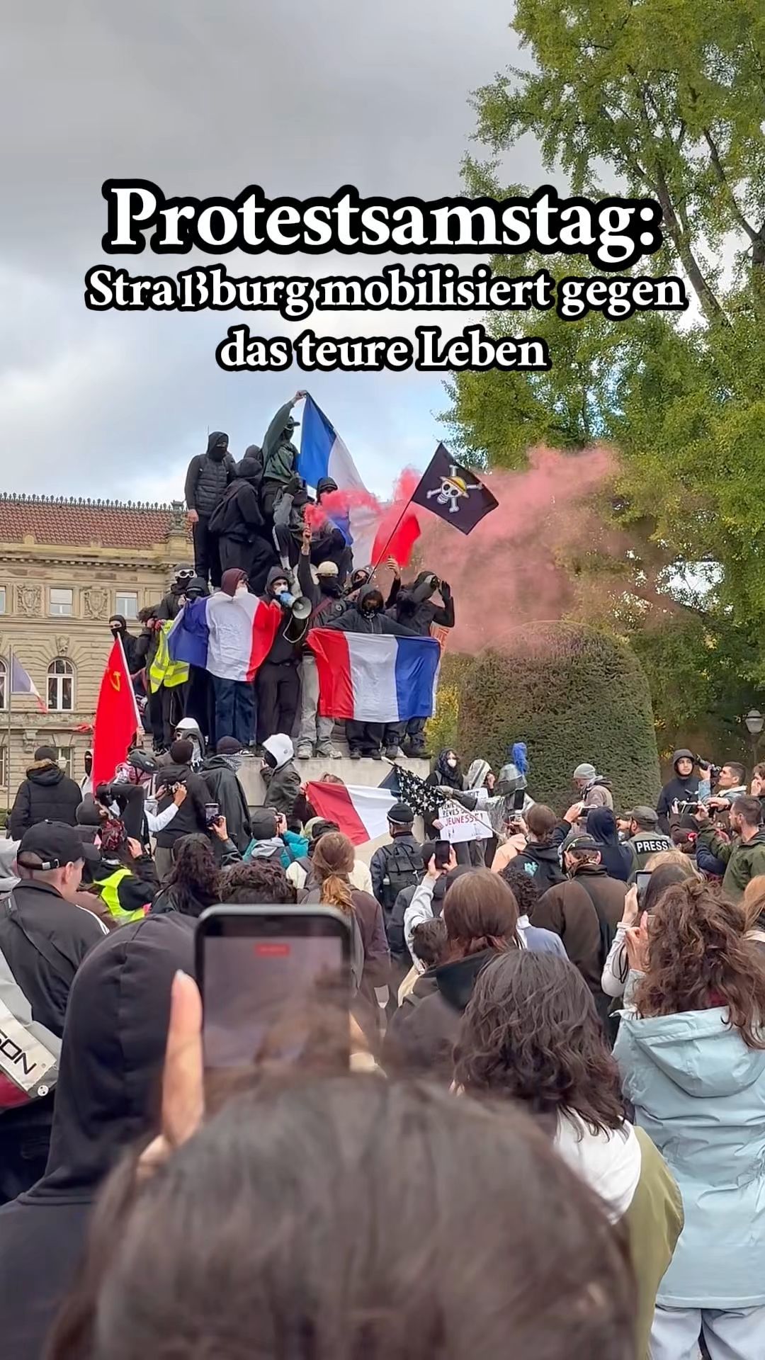 Video: Protestsamstag: Straßburg mobilisiert gegen das teure Leben