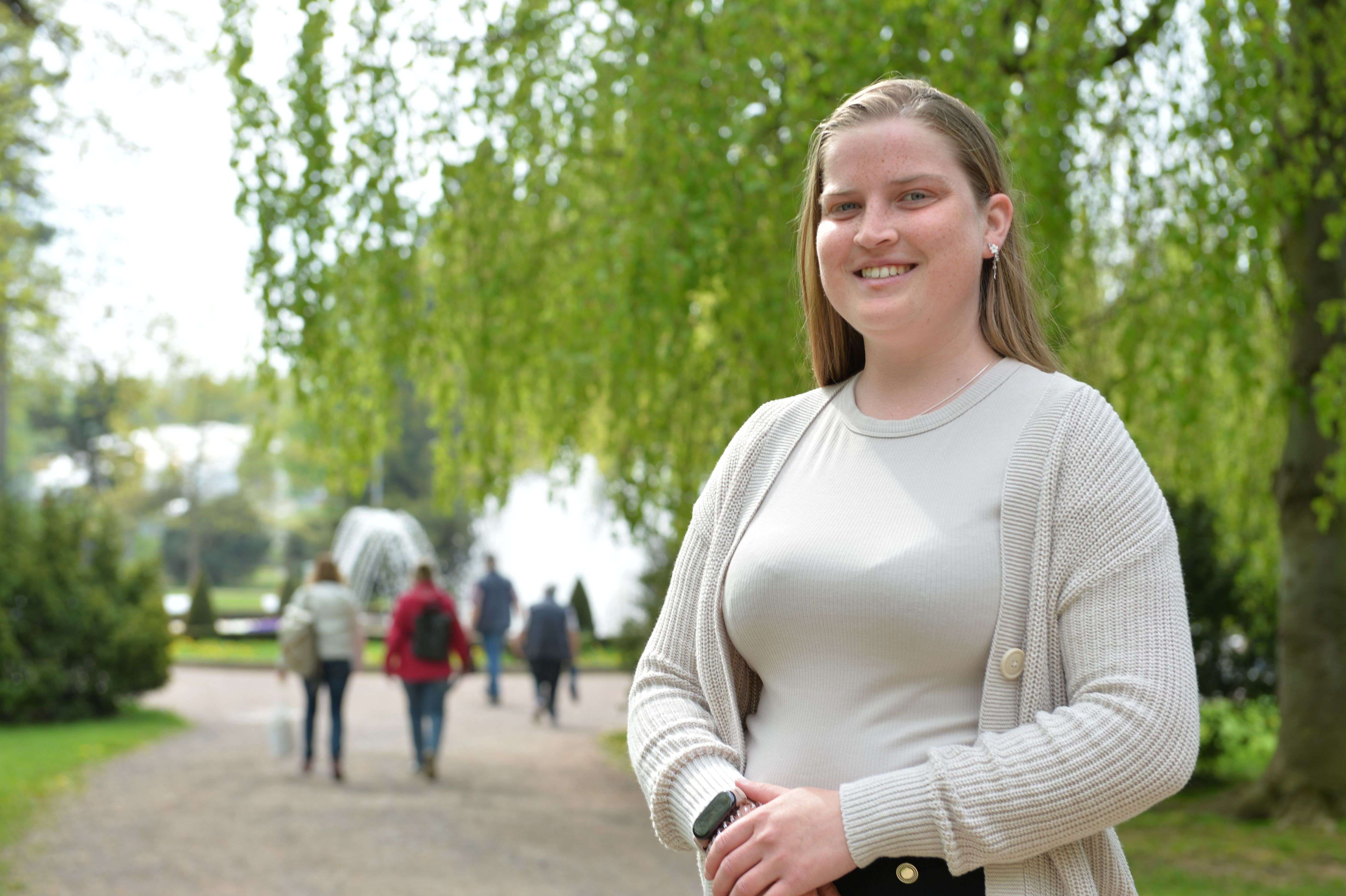 Video: Natalie Krumbiegel (24) spricht am Förderzentrum in Brand-Erbisdorf über Organspende