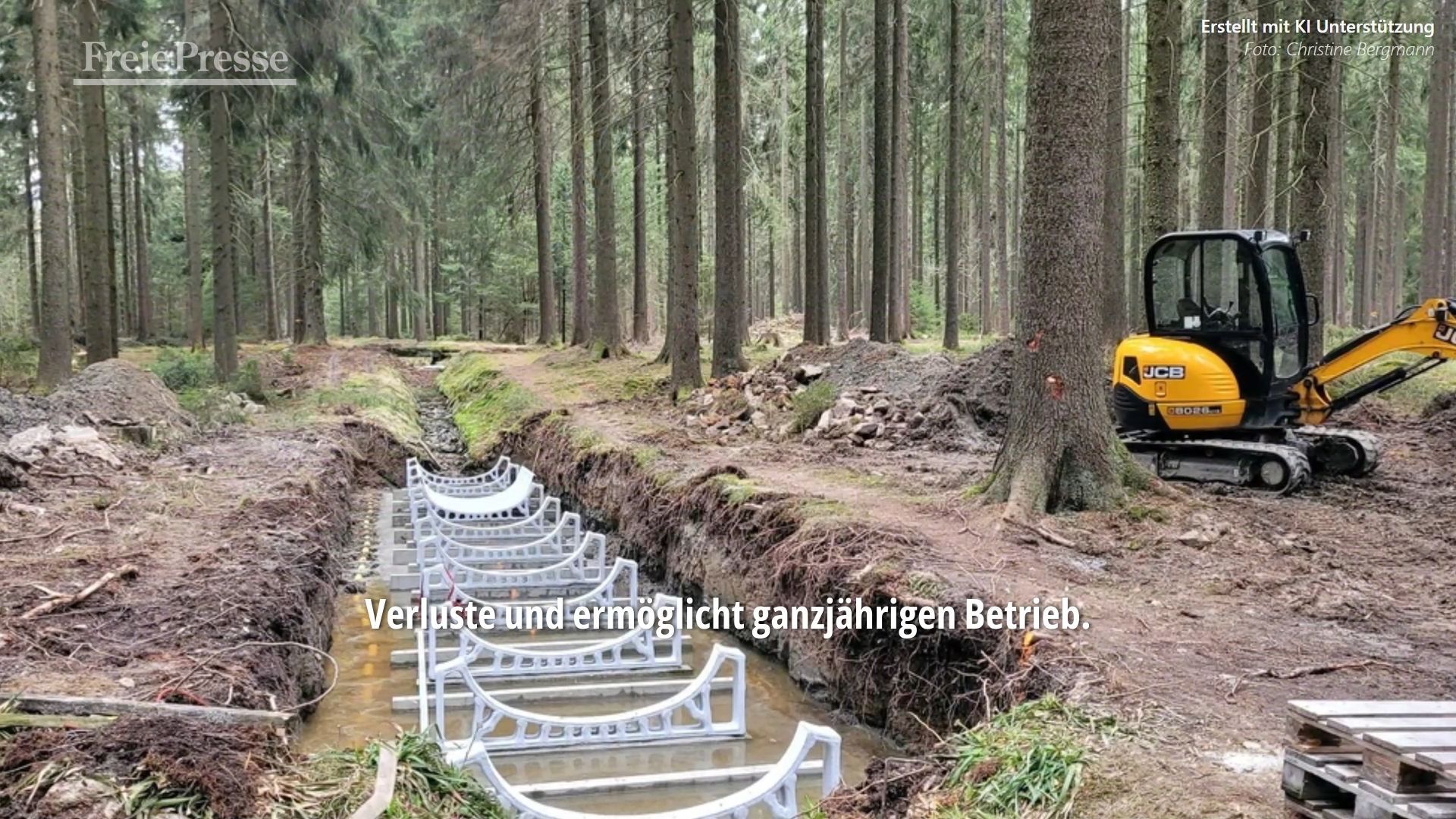 Video: Für stabile Trinkwasserversorgung im Erzgebirge: Zulauf wird grundlegend saniert