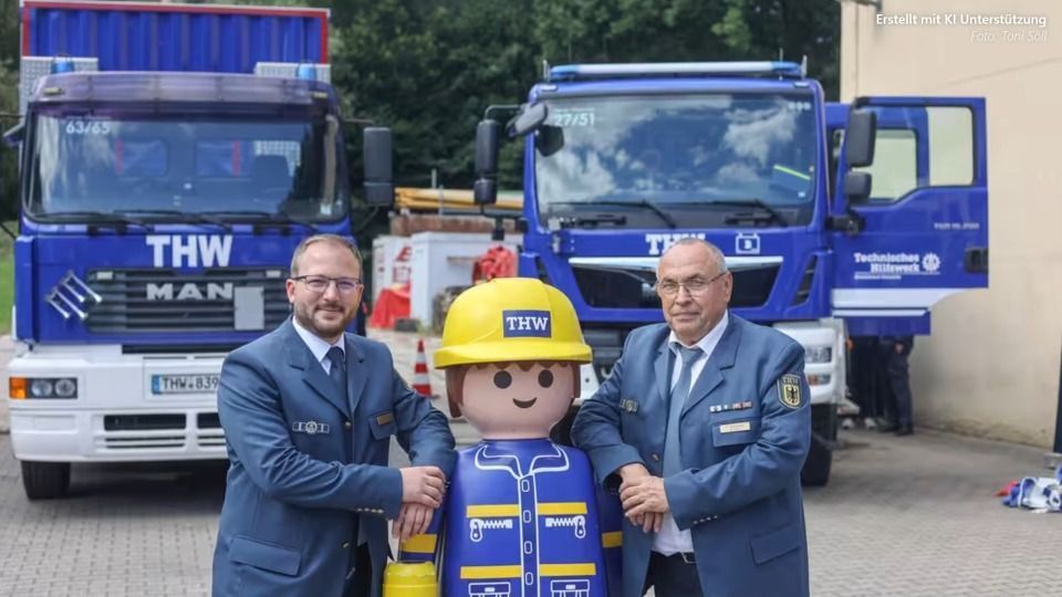 Video: 35 Jahre THW Chemnitz: Rettungsteam mit 140 Helfern und 4000 PS
