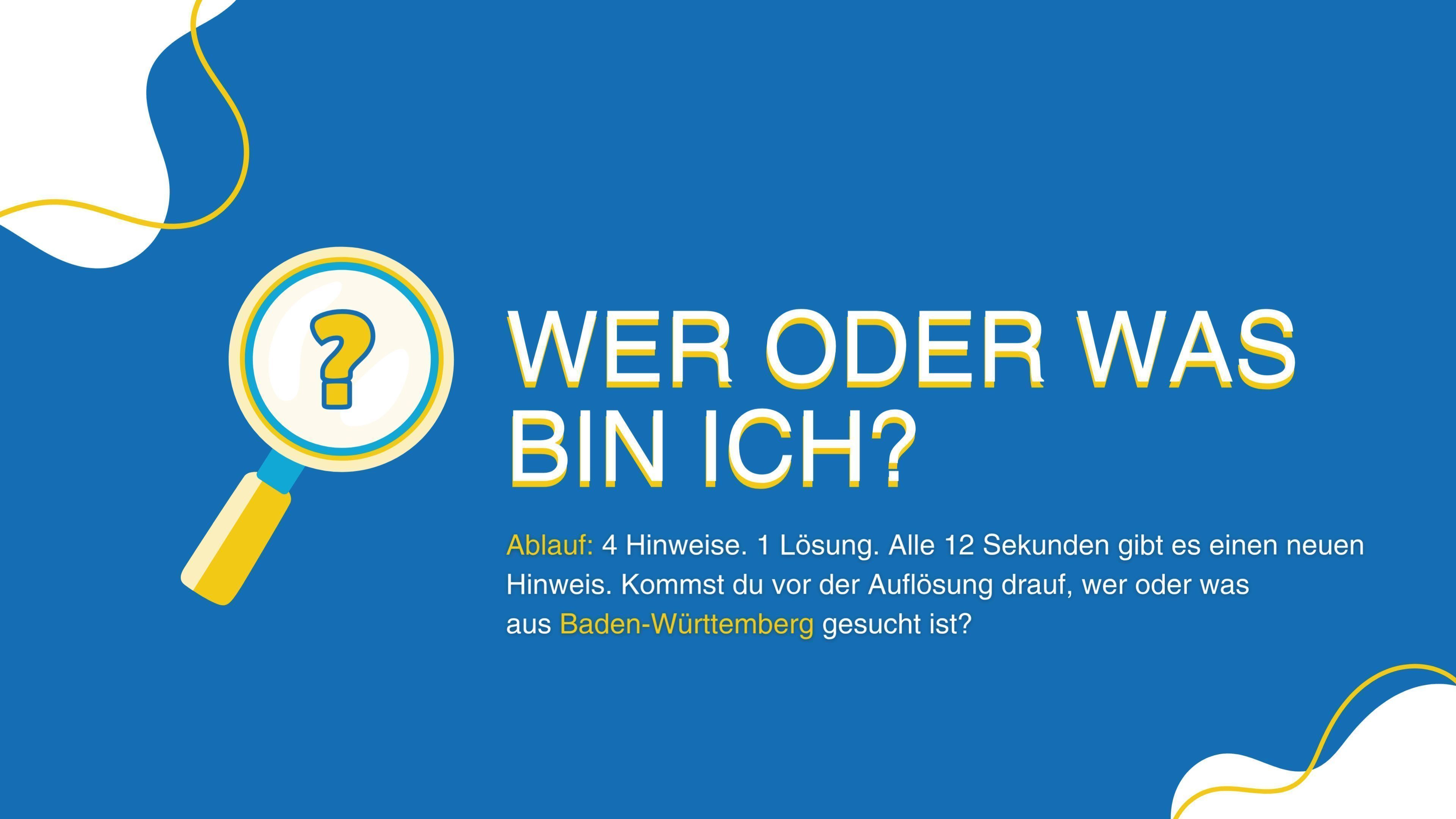 Quiz der Woche: Who or what am I? How quickly can you guess the motif?