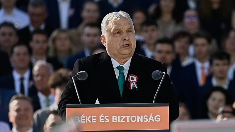 Video: Ungarns Orbán vor Wahl im April: "Unsere Söhne sterben nicht für die Ukraine"