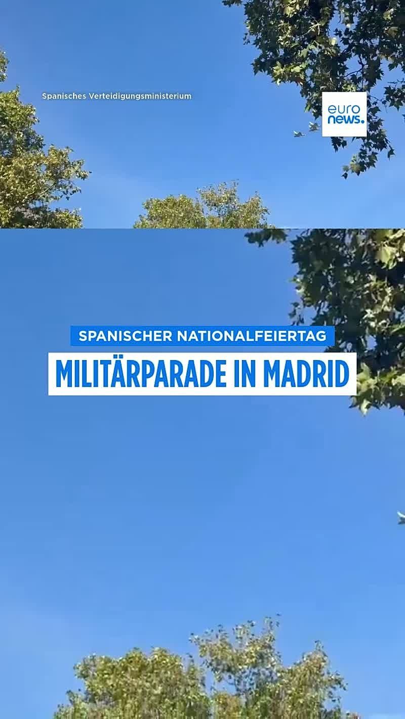 Video: Spanischer Nationalfeiertag: Parade inmitten politischer Krisen