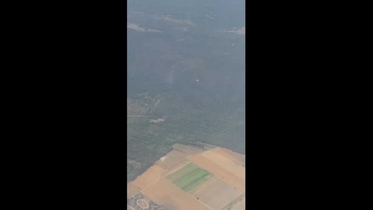 Video: Frankreich: Waldbrände wüten bei Fontainebleau in historischem Feuer im Forst