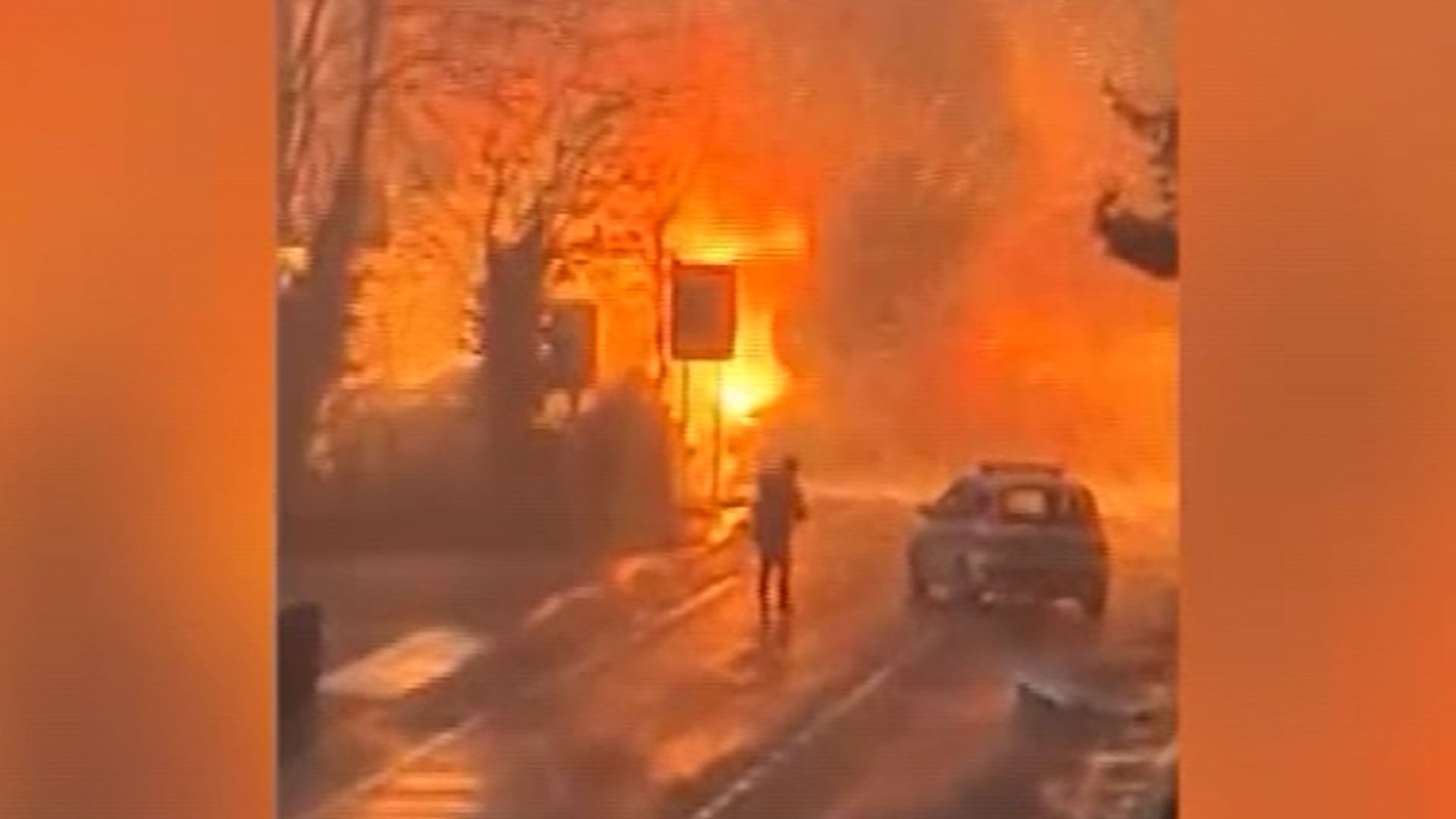 Video: Detonation sorgt für Inferno: Sauerstoff-Transporter explodiert mitten in Wohngebiet