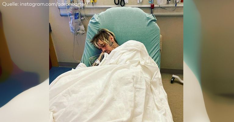 Aaron Carter im Krankenhaus: Er wiegt nur noch 52 Kilo