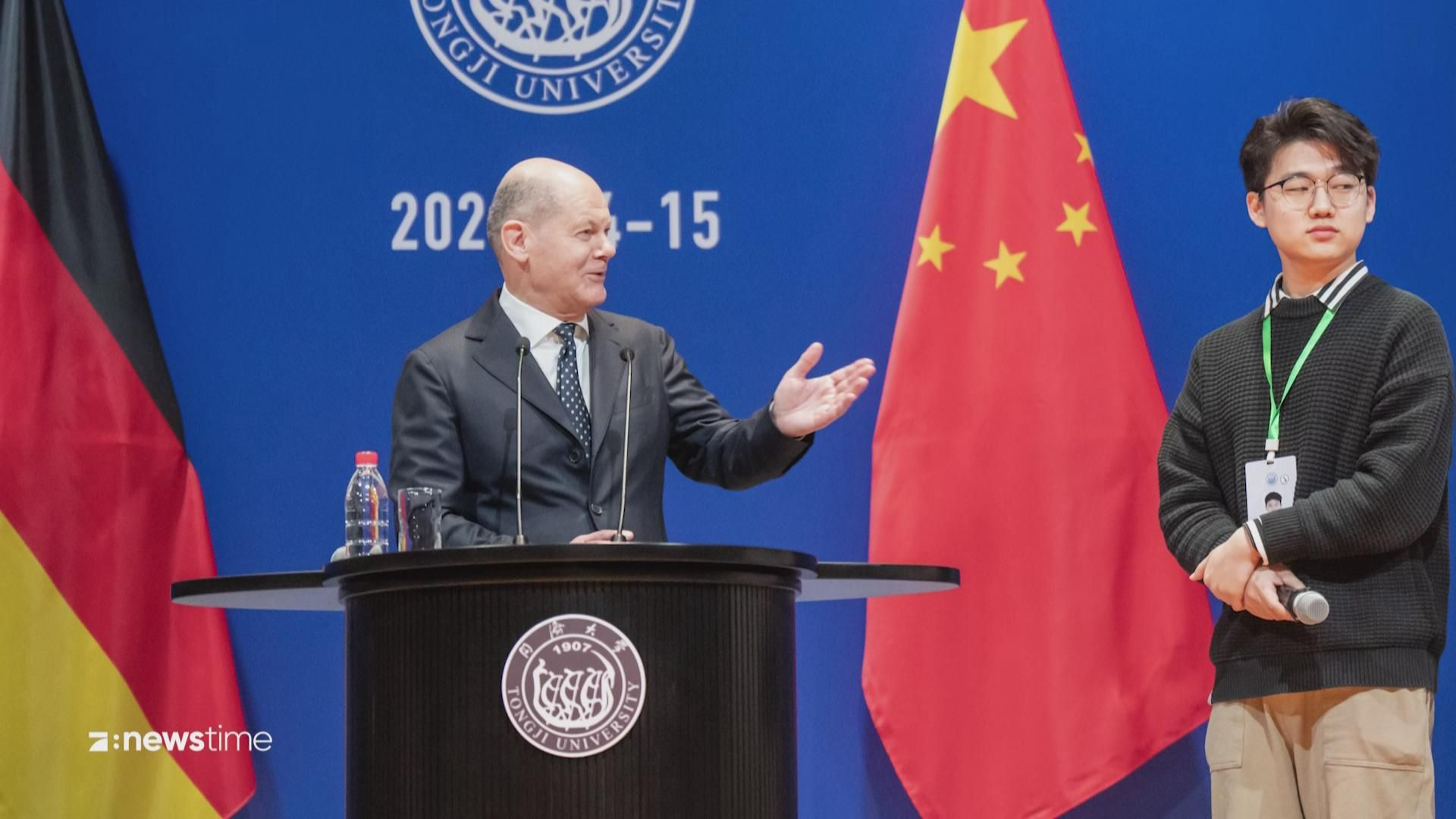 Olaf Scholz gibt Cannabis-Konsumtipps in China