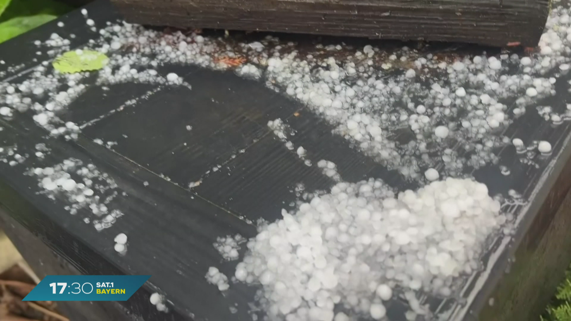 Windböen und Graupelschauer: Unwetter-Schäden im Freistaat