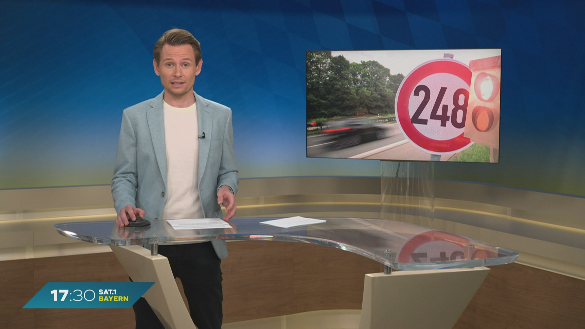 Bei Germaringen im Allgäu: Raser mit Tempo 248 geblitzt