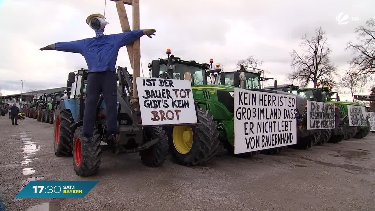 Bauern-Proteste in Bayern: Ampel-Regierung will Pläne anpassen