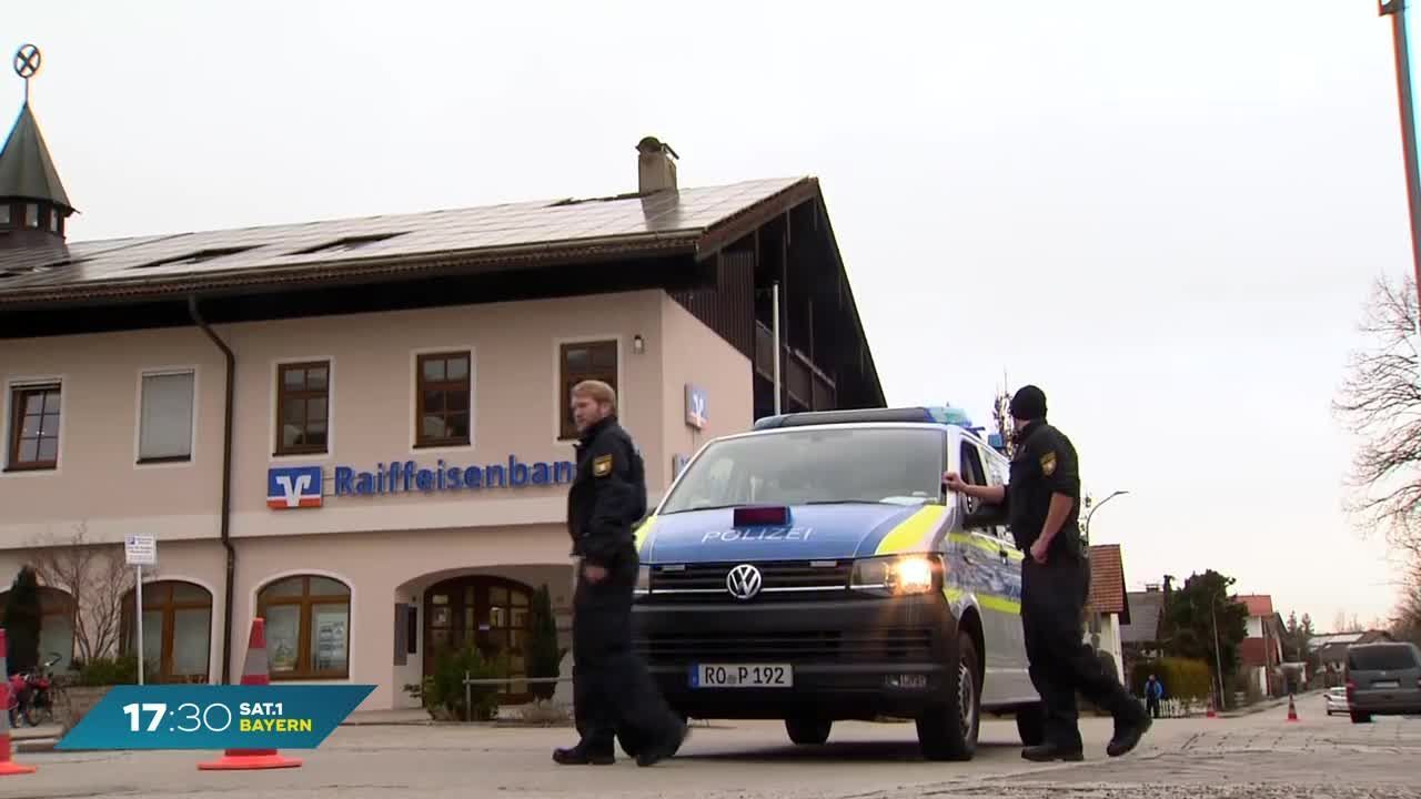 Geldtransporter-Überfall bei Rosenheim: Polizei mit Großfahndung