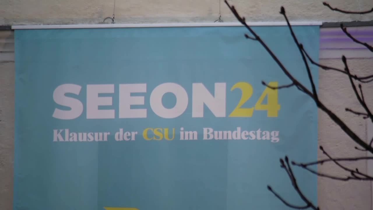 K-Frage bis Wehrpflicht: CSU-Landesgruppe tagt im Kloster Seeon