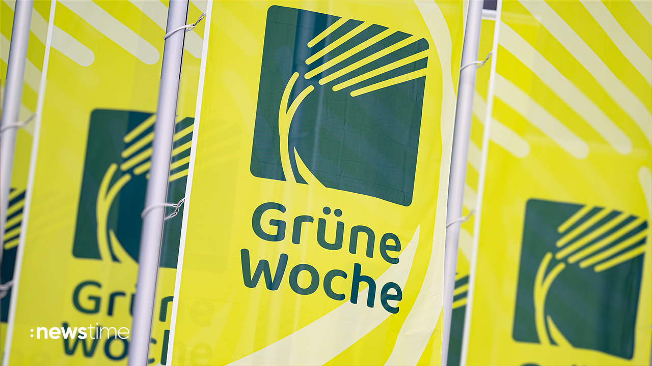 Internationale Grüne Woche: Agrarmesse wird von Bauern-Protesten übertönt