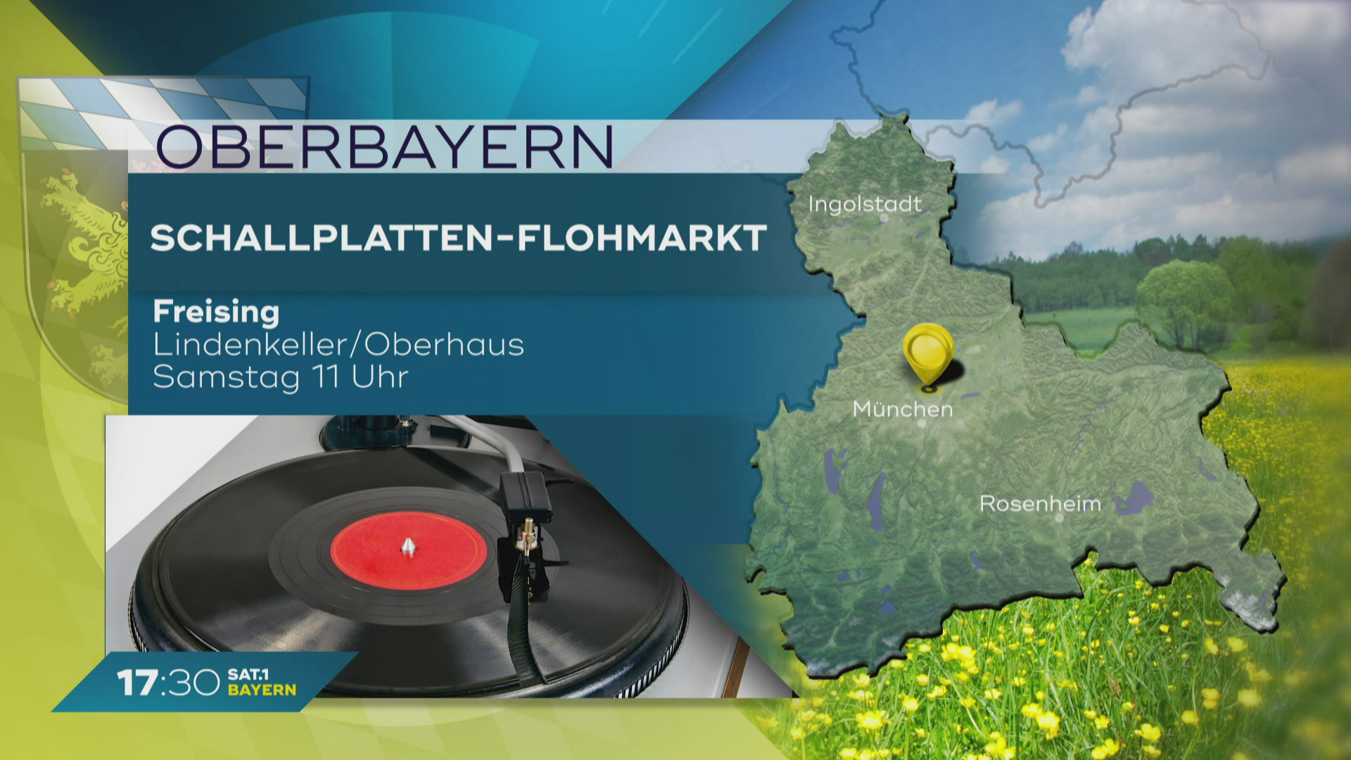 Mein Bayern erleben: Frühlingsfest und Schallplatten-Flohmarkt