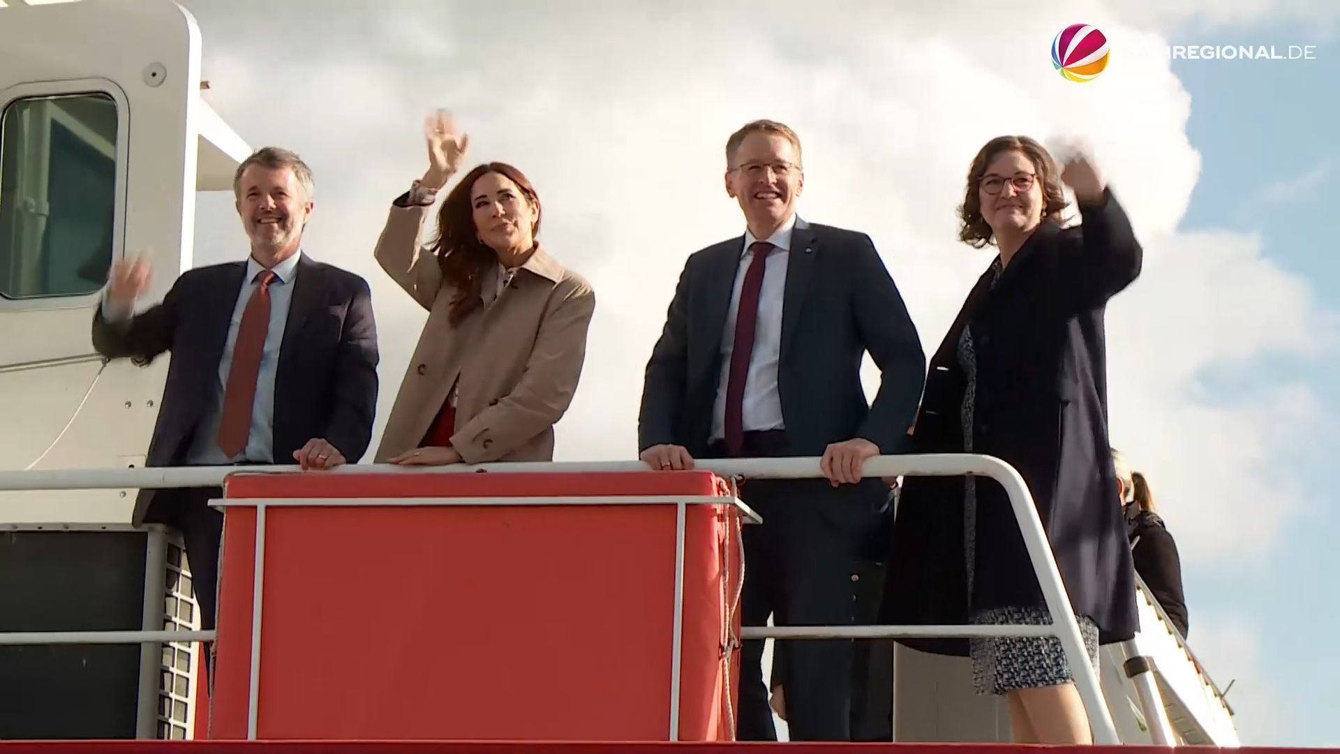 Dänisches Königspaar zu Gast in Schleswig-Holstein