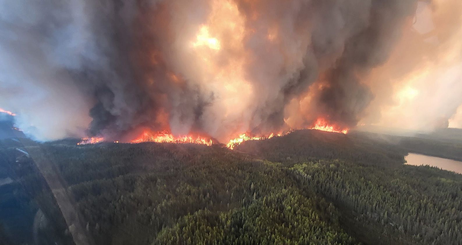 Dramatische Waldbrände in Kanada