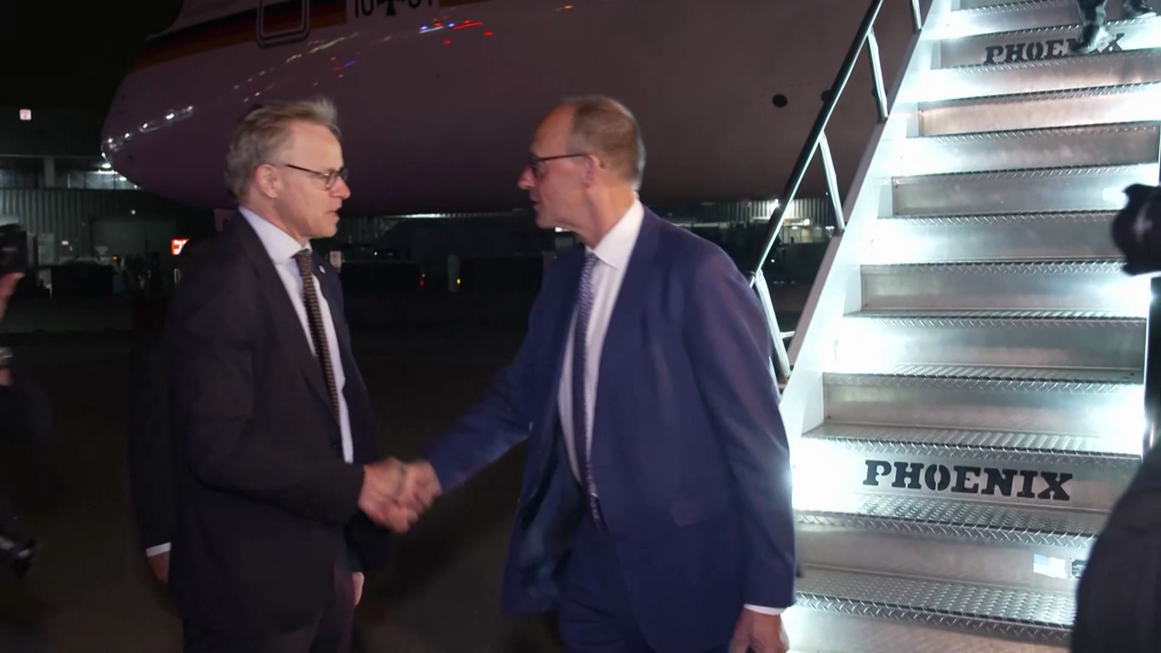 Video: Merz trifft Trump: Politischer Showdown in Washington