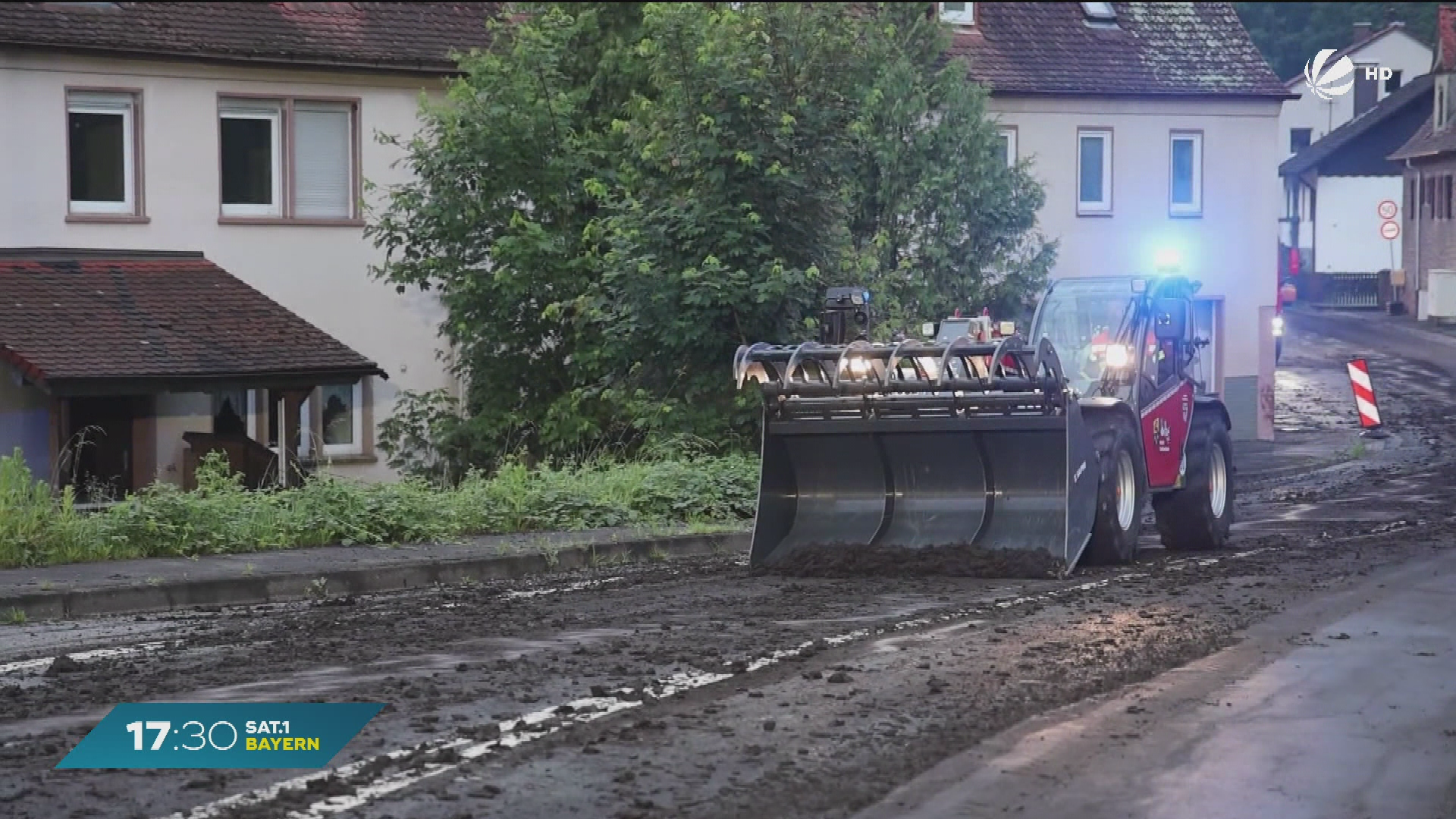 Video: Gülle-Chaos in Dammbach: Fahrer jetzt ermittelt