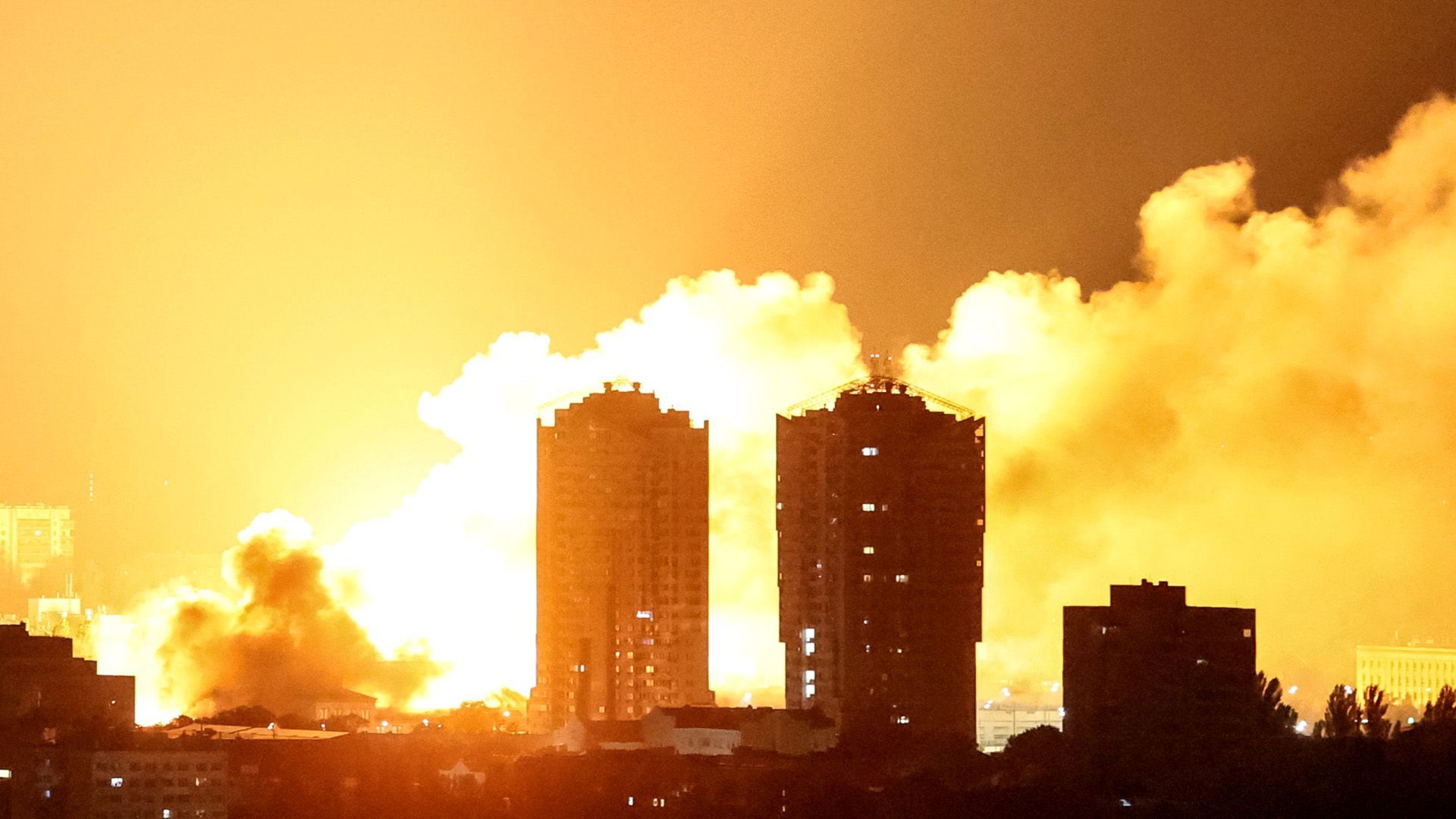 Video: Russland greift Kiew massiv an