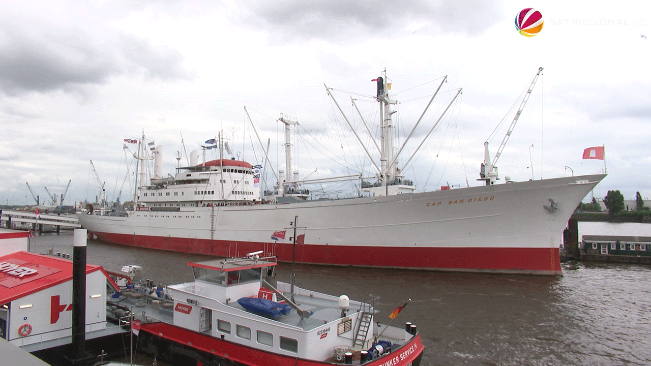 Video: "Cap San Diego": Neue Dauerausstellung über Museumsschiff