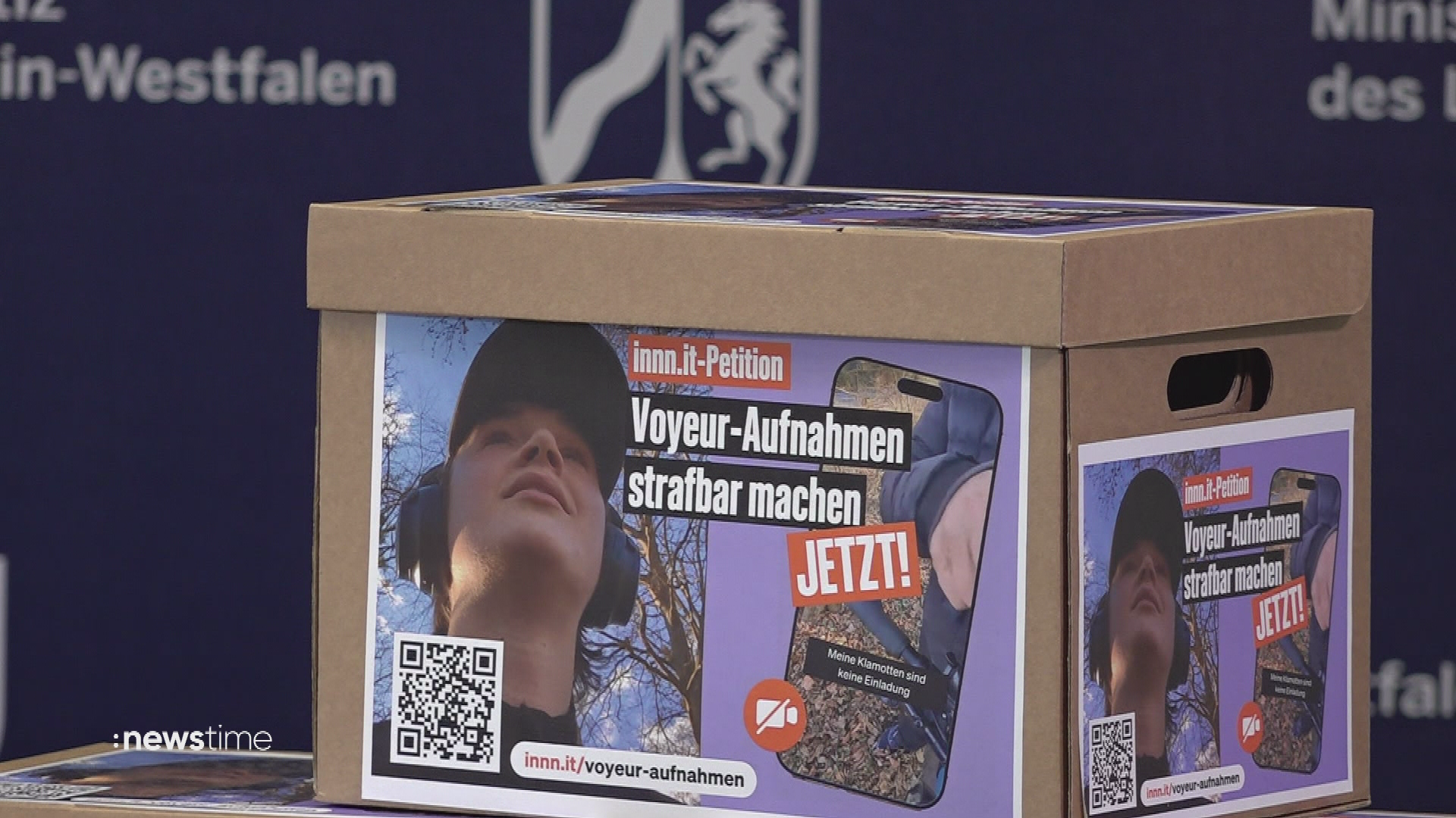 Video: Belästigte Frau will Strafrecht ändern