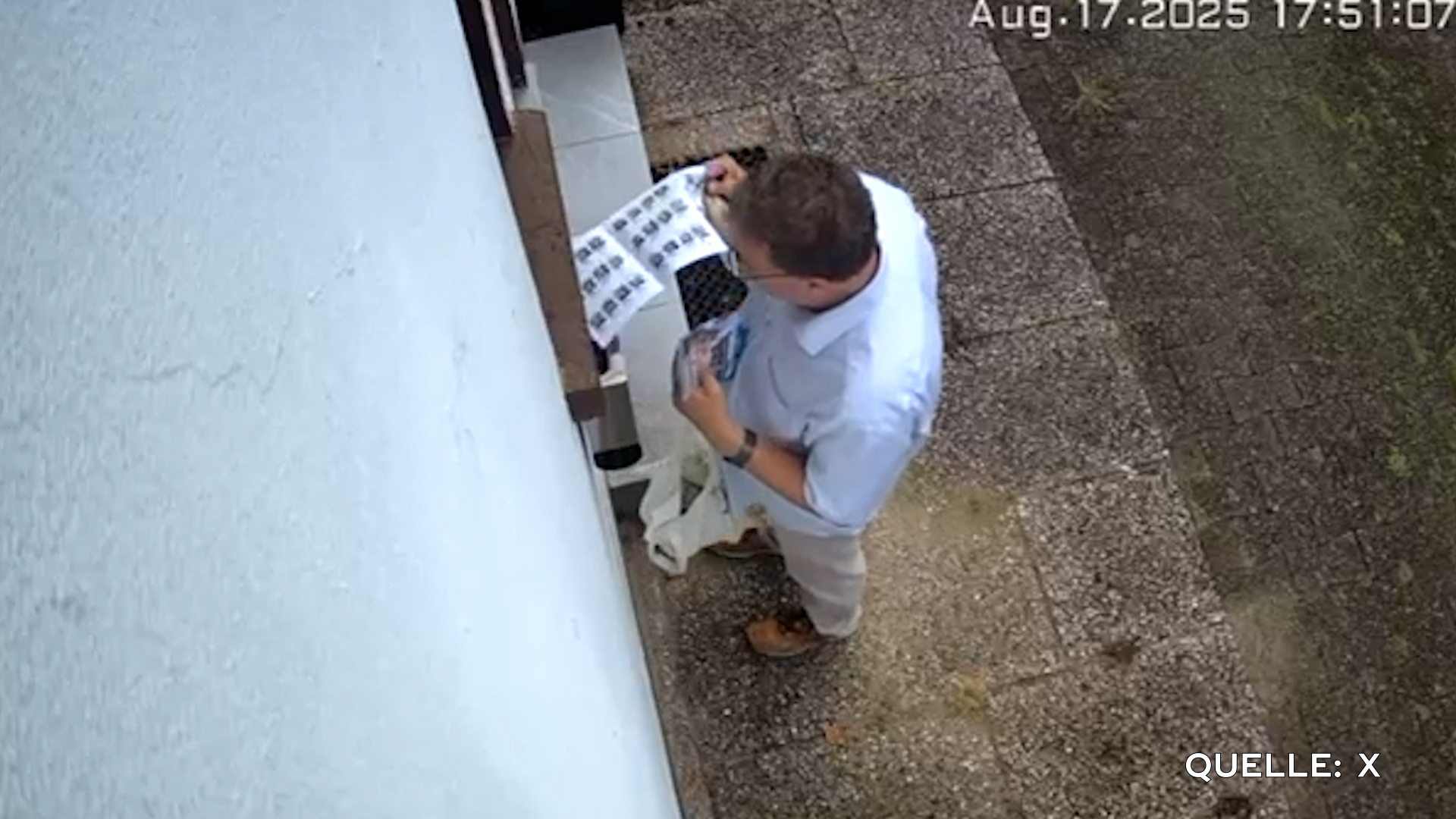 Video: Wahlkampf-Skandal: CDU-Ratsherr entfernt Grünen-Flyer aus Briefkästen