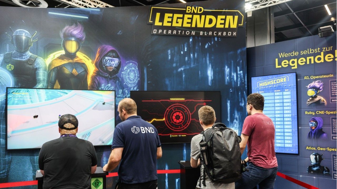 BND sucht Nachwuchs auf Gamescom