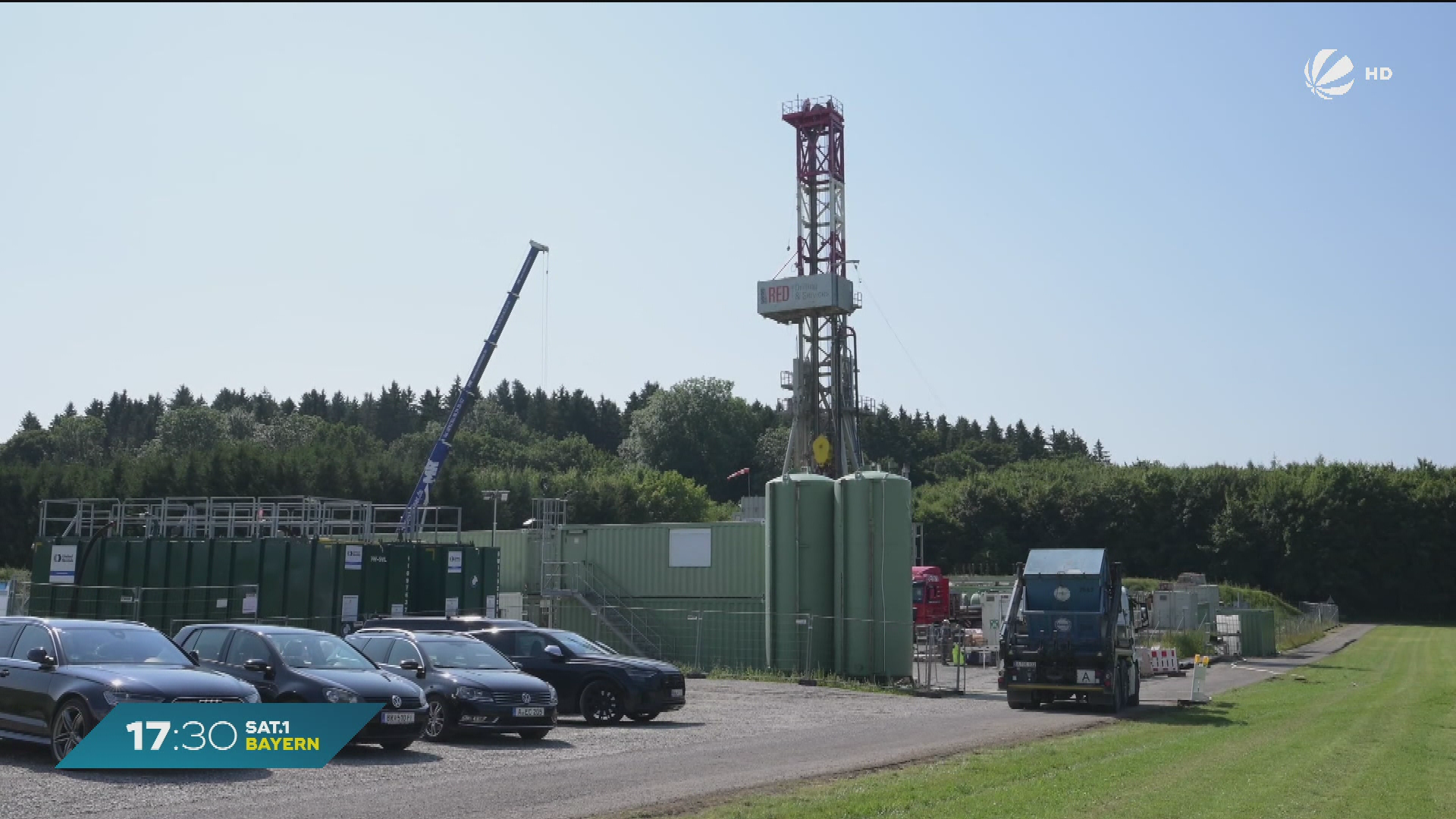 Video: Gas-Probebohrung am Ammersee