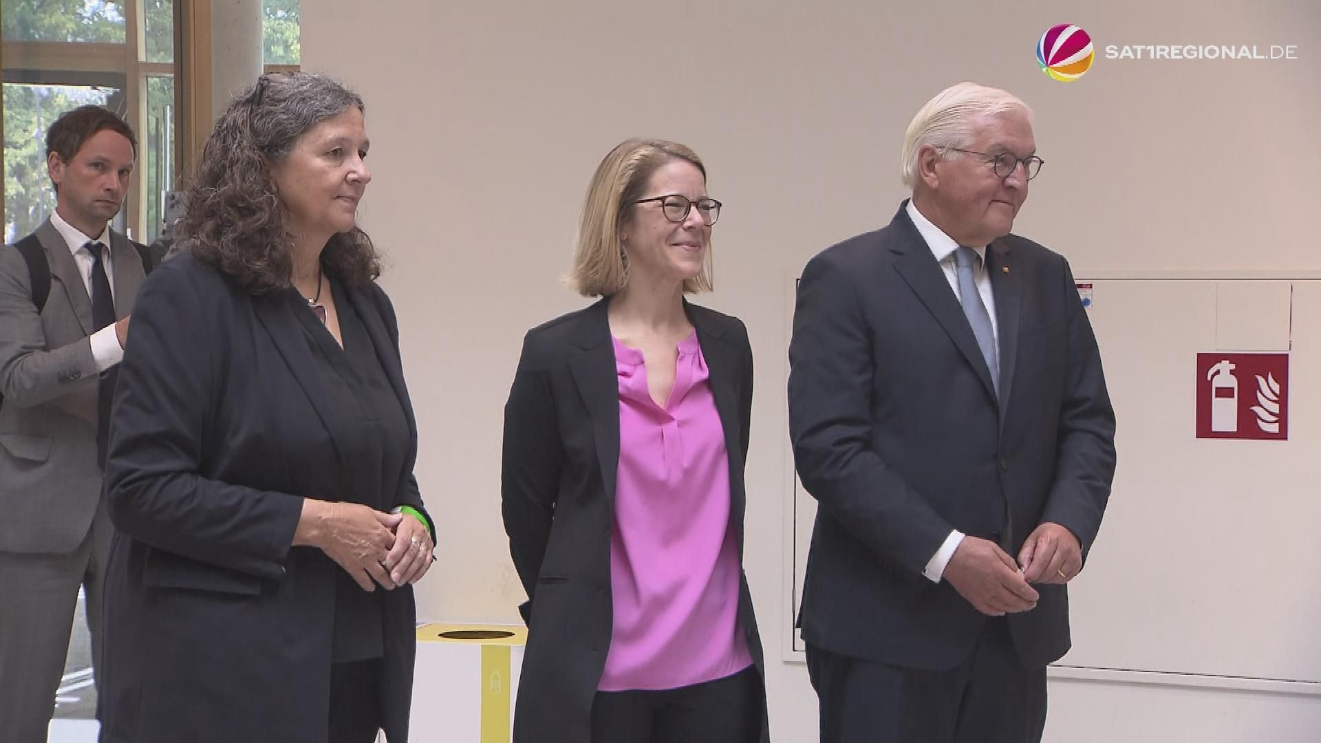 Federal President Steinmeier visits Körberhaus in Hamburg-Bergedorf
