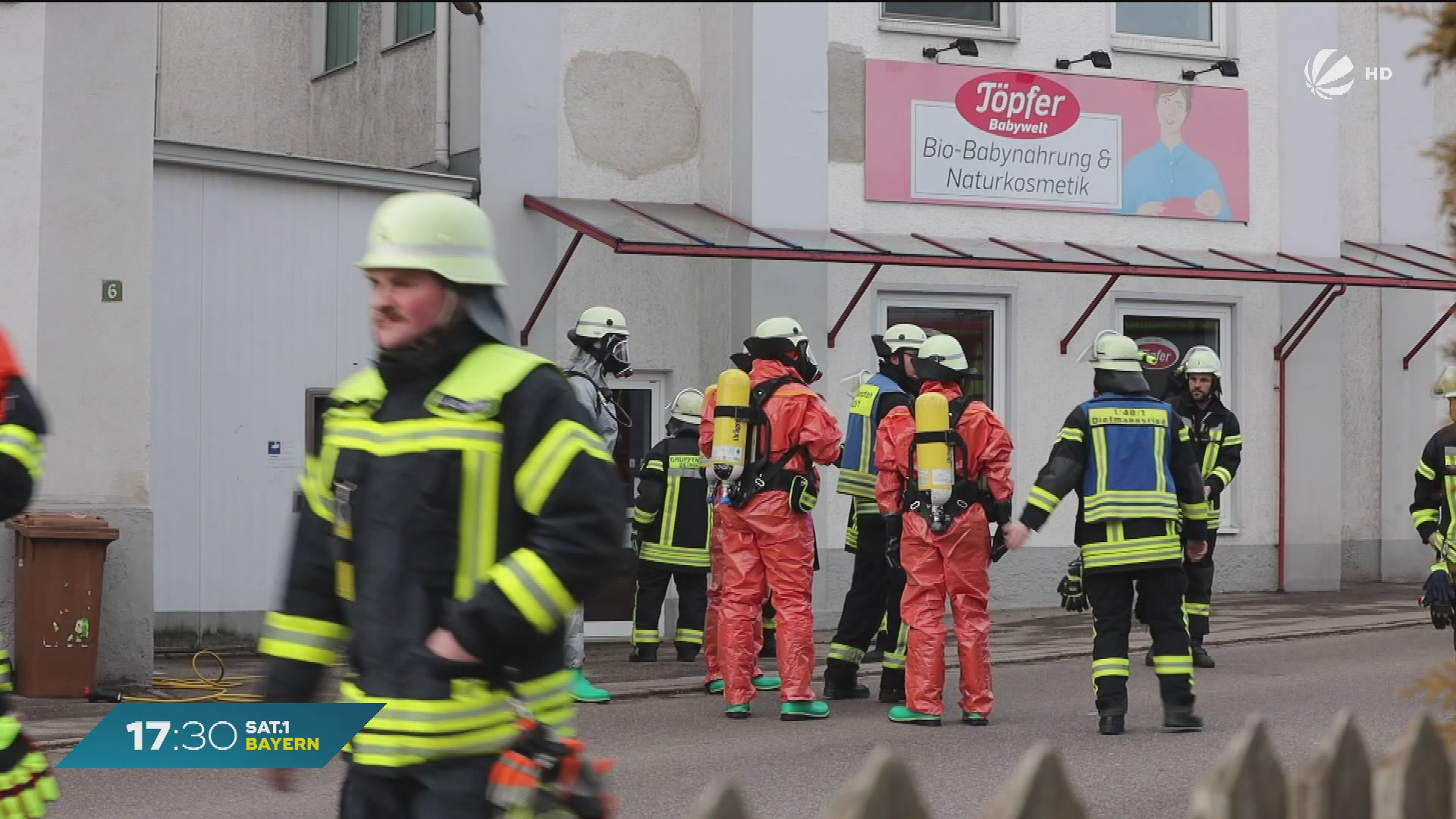 Chemieunfall in Schwaben: 13 Verletzte bei Ammoniakaustritt