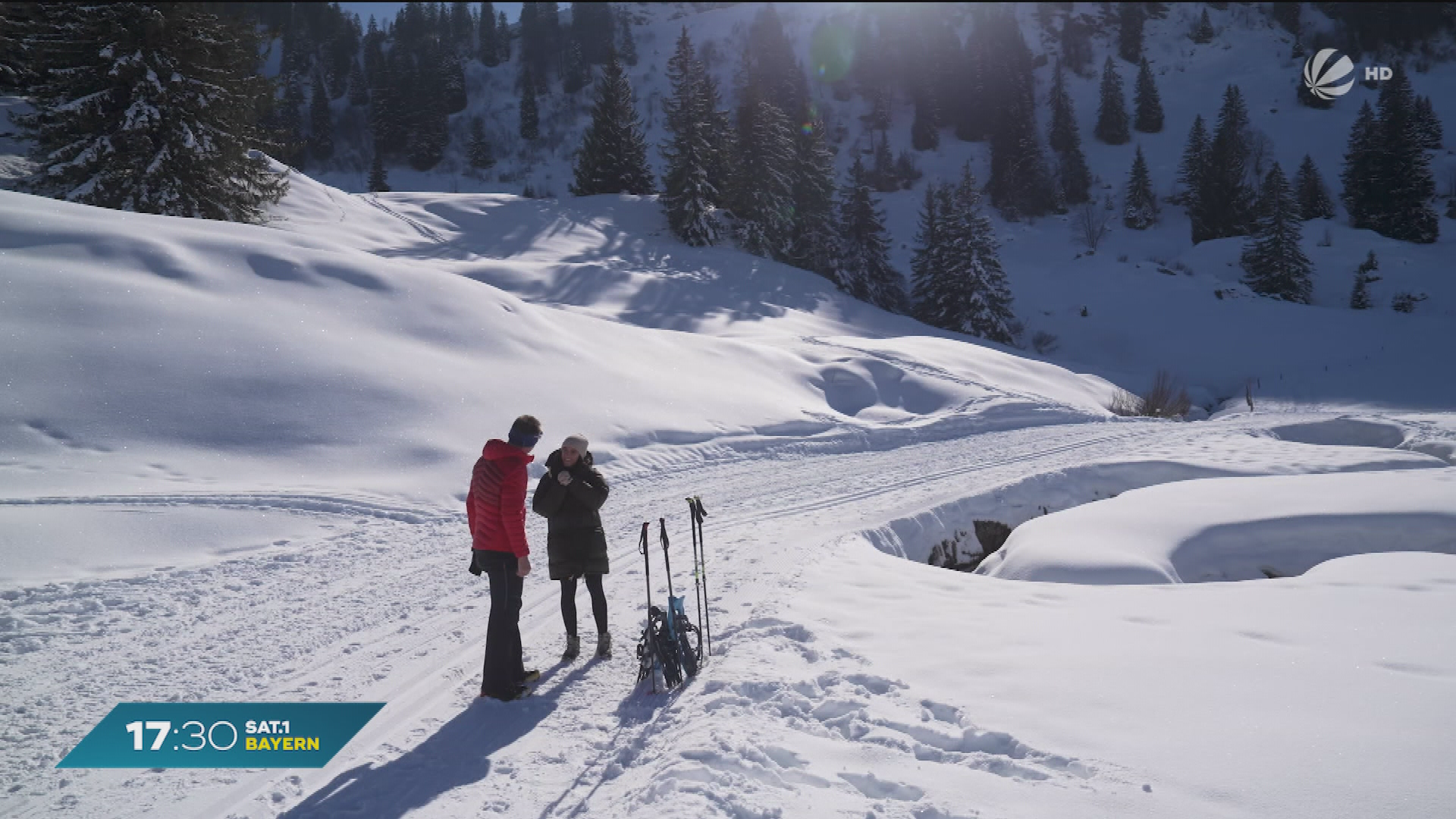 Nei g’schaut - zu Gast im Allgäu: Schneeschuhwandern in Oberstaufen