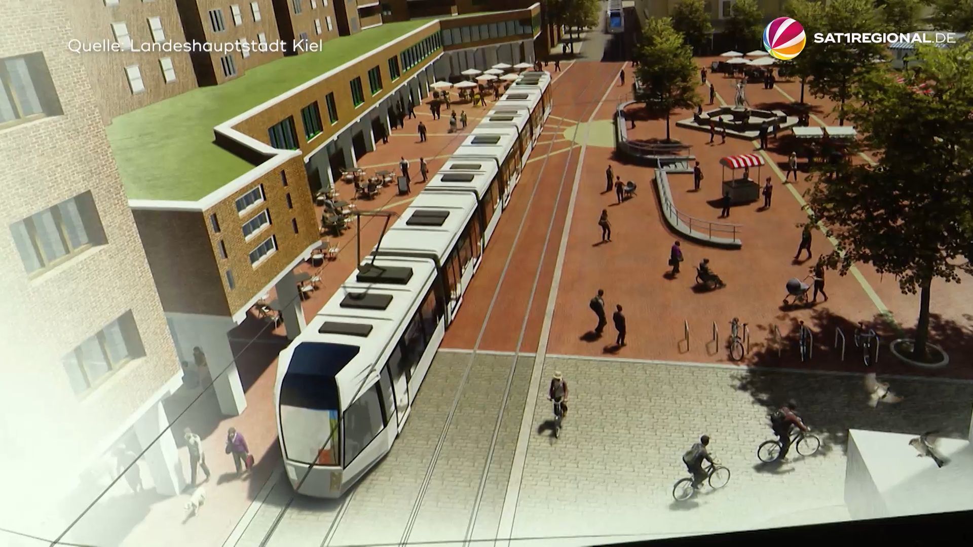 Pläne für Stadtbahn in Kiel werden konkreter