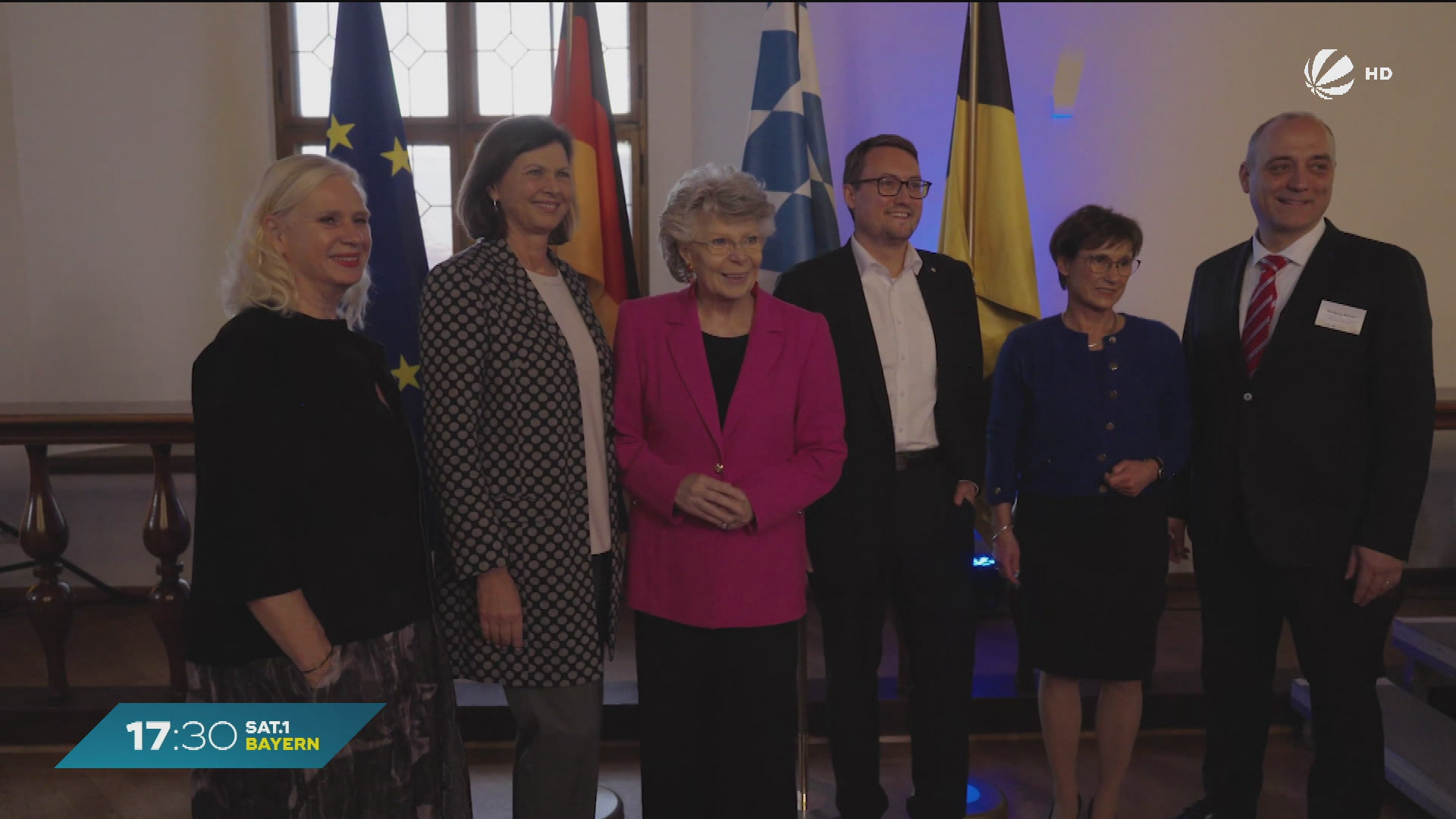 Video: 40 Jahre Europa in Bayern: Europäische Kommission feiert Bestehen in München