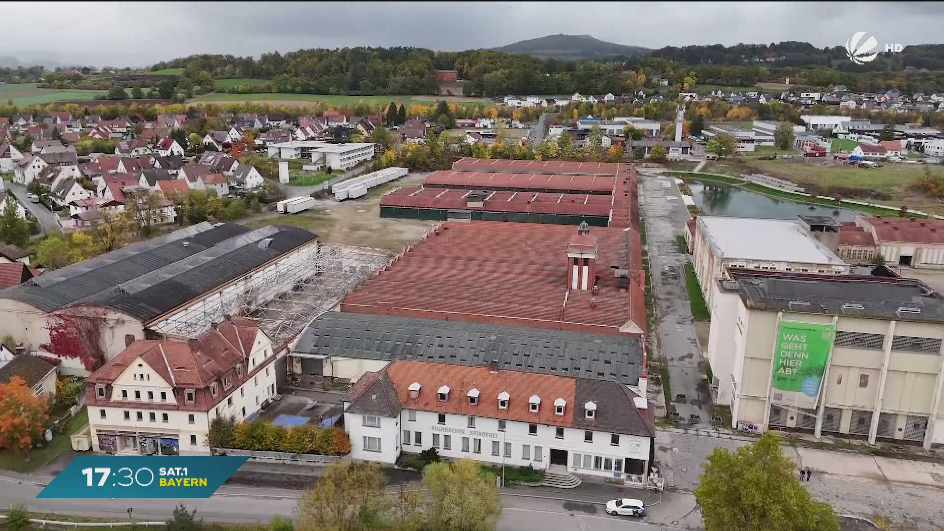 Video: Ehemalige Spinnerei wird Zukunftsprojekt: Mainleus verwandelt Industrieruine
