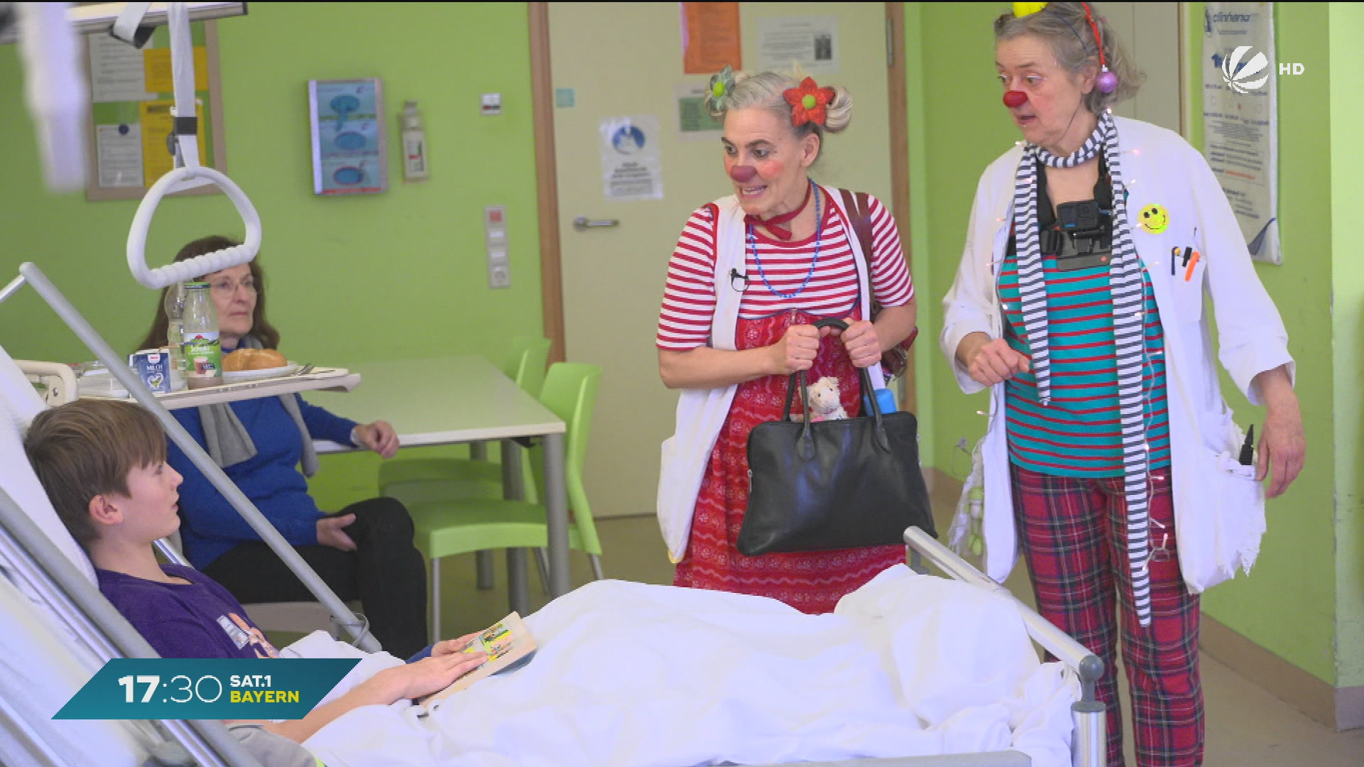 Video: Lustige Momente mit Klinikclowns: Aktion “Knete hilft” gestartet