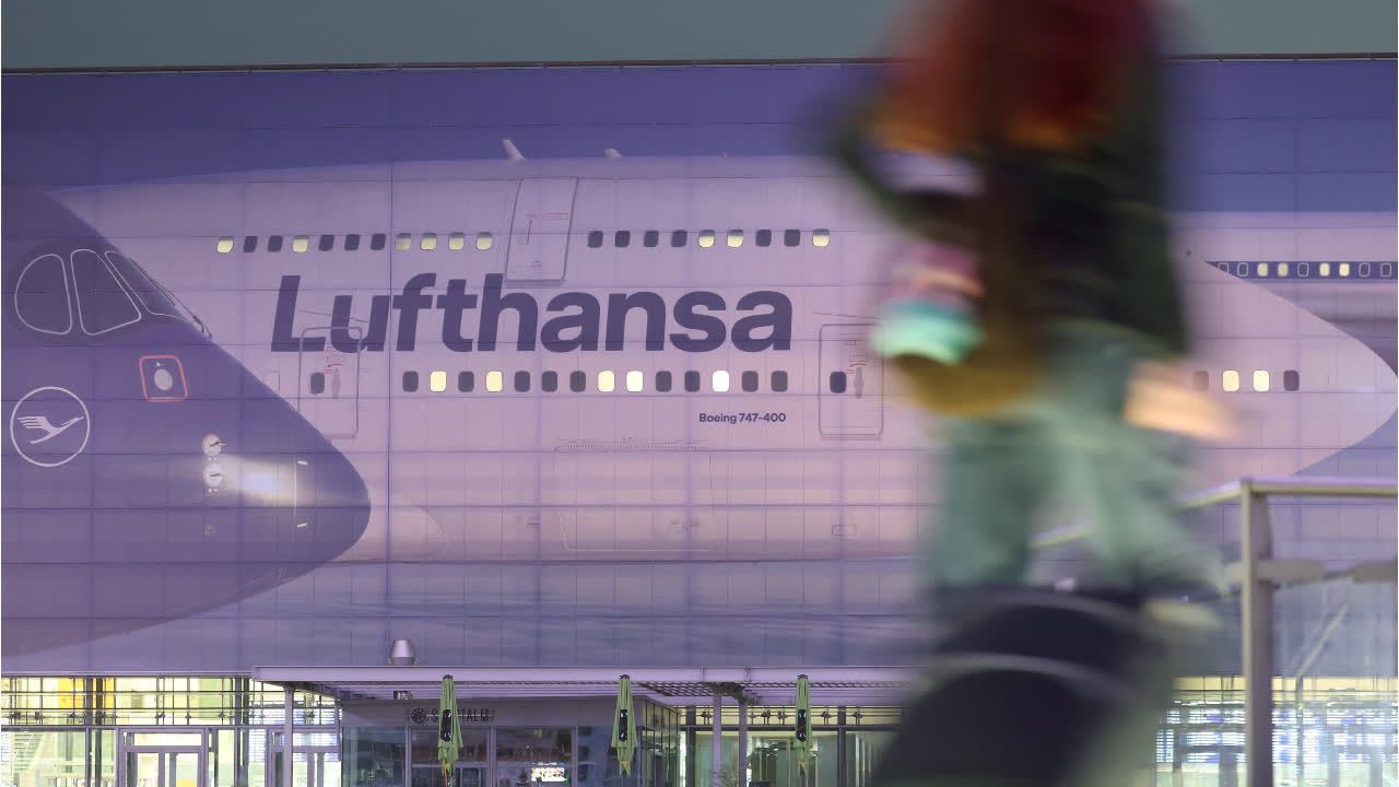 Video: Lufthansa-Streik geht weiter: Flüge fallen aus