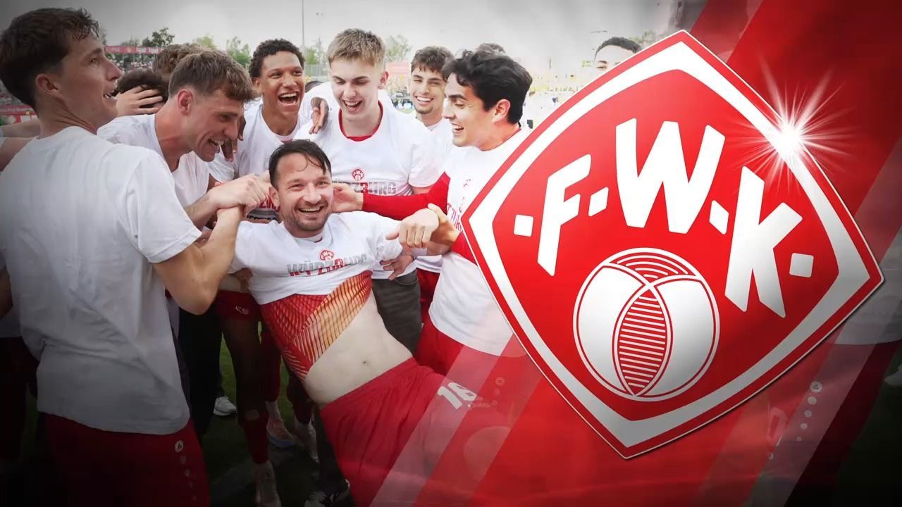 Video: Zurück in 3. Liga: Würzburger Kickers steigen auf  