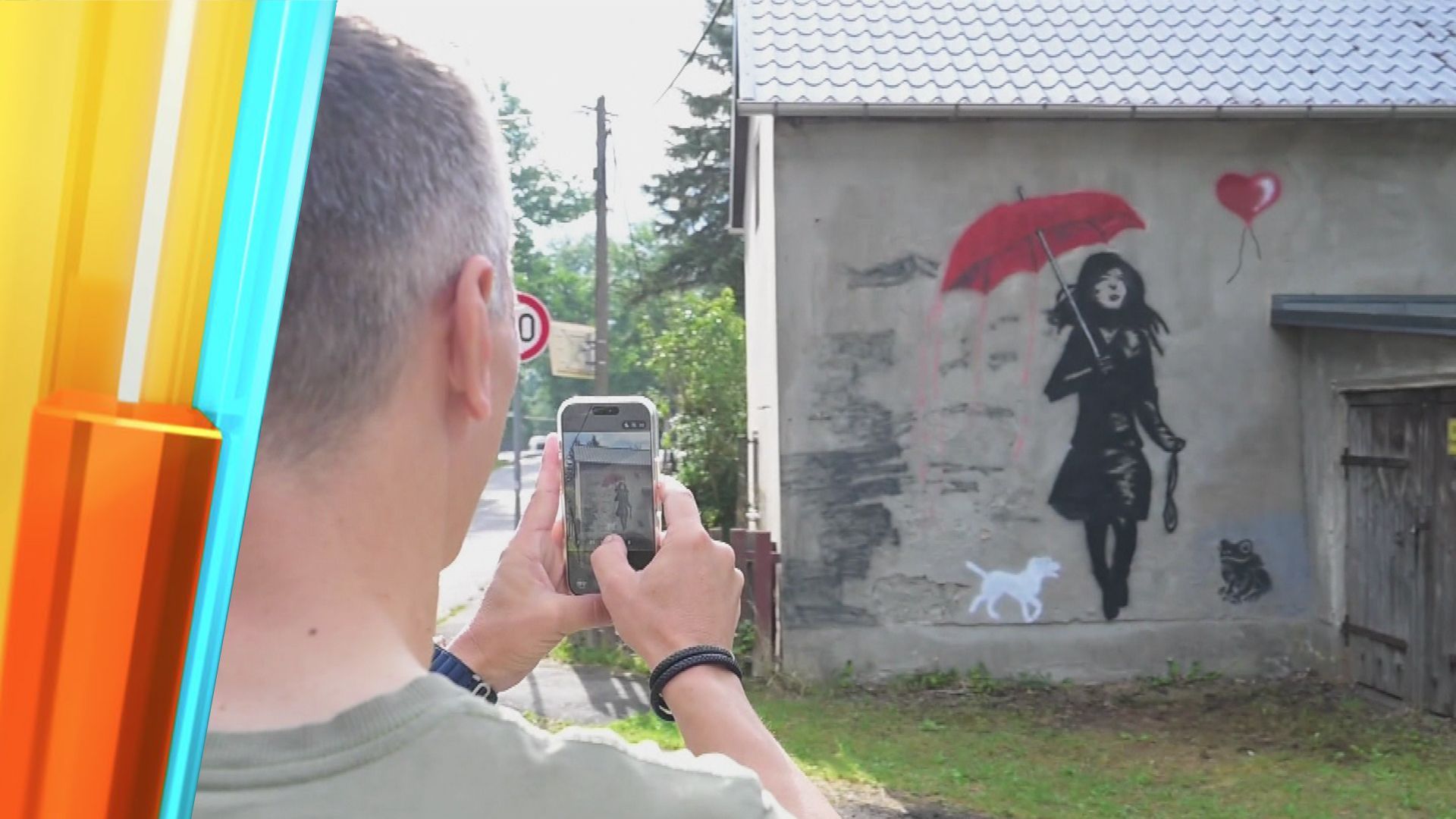 New artwork by Banksy surfaced in Chemnitz?