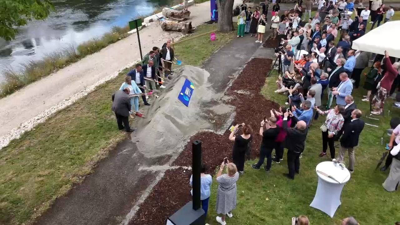 Video: Landesgartenschau: Donauwörth baut für 2028 um