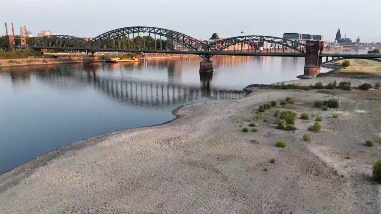 Video: Droht Spritmangel wegen Rhein-Niedrigwasser?