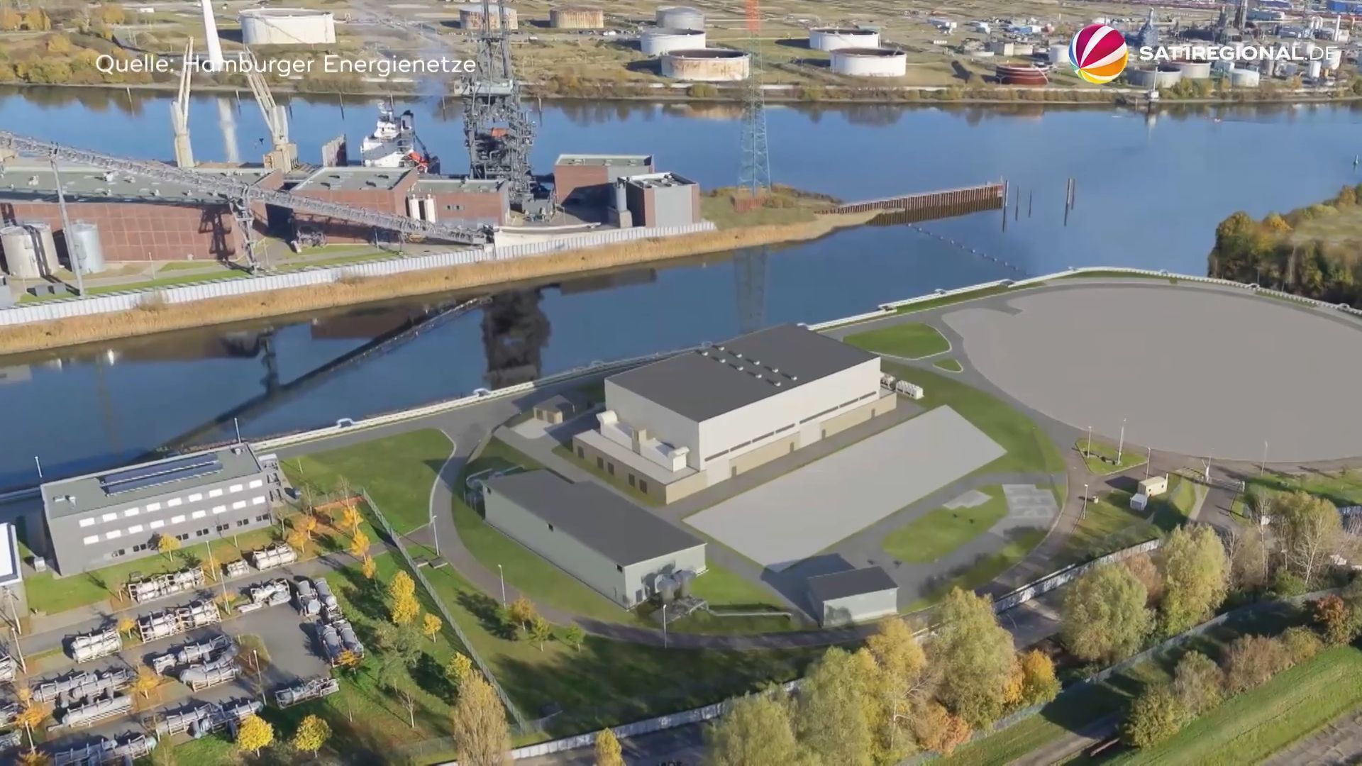 Video: Grüner Wasserstoff: Baustart für H2-Connector in Hamburg-Moorburg